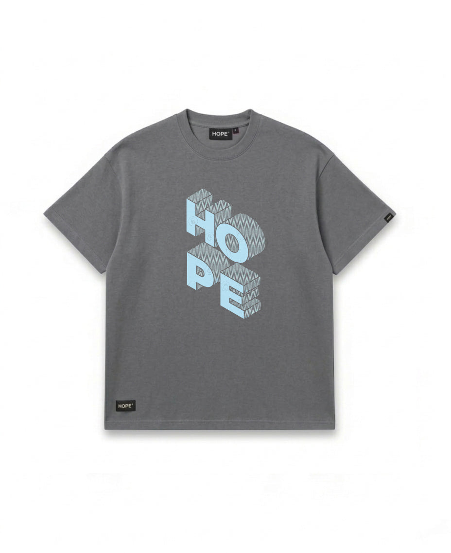 3D HOPE Oversized T-Shirt | Bold Typography Graphic Tee | Premium Cotton | Unisex