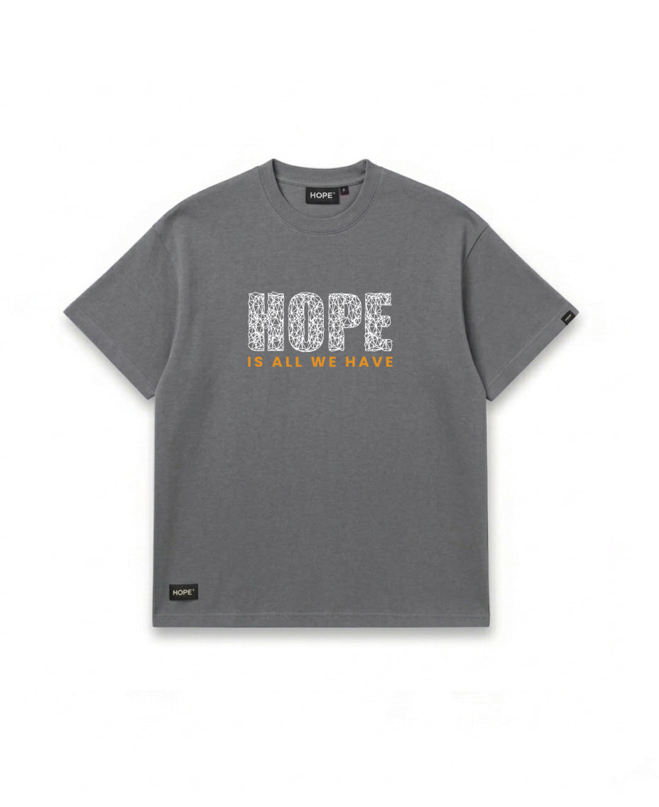 HOPE “Is All We Have” Oversized T-Shirt | Premium Cotton | Minimal Statement Streetwear