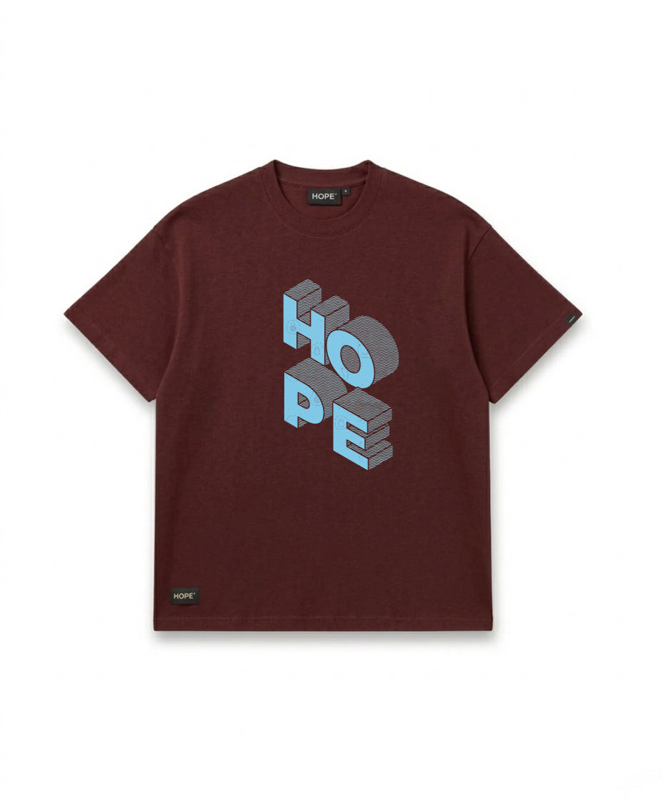 3D HOPE Oversized T-Shirt | Bold Typography Graphic Tee | Premium Cotton | Unisex