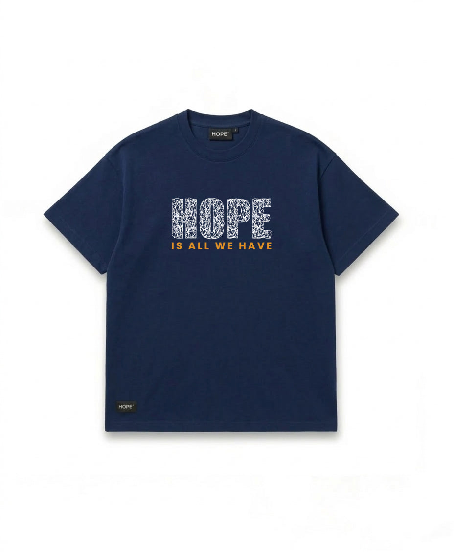 HOPE “Is All We Have” Oversized T-Shirt | Premium Cotton | Minimal Statement Streetwear