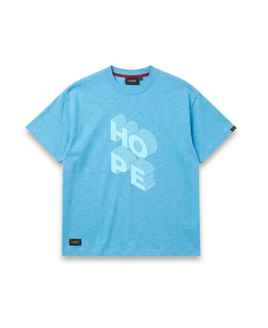 3D HOPE Oversized T-Shirt | Bold Typography Graphic Tee | Premium Cotton | Unisex