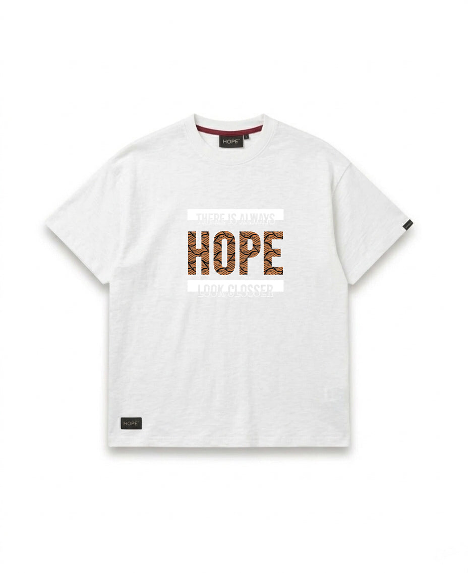 There Is Always HOPE Oversized T-Shirt | Statement Graphic Tee | Premium Cotton | Unisex