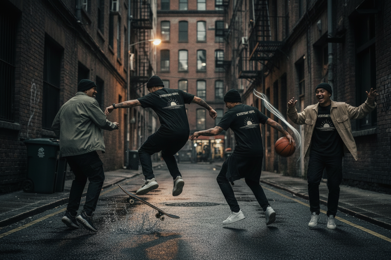 HOPE Street Crew Playing